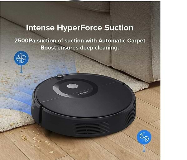 Фото - Робот-пылесос моющий RoboRock E5 Vacuum Cleaner Black