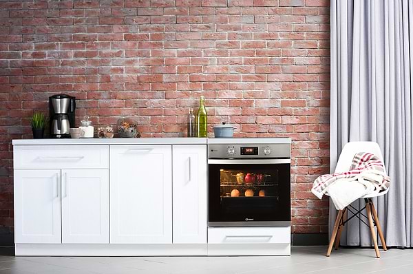 Фото - Духова шафа + варильна поверхня газова Indesit IFWS 3841 JH IX + THP 641 IX/I