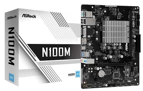 Фото - Материнская плата ASRock N100M