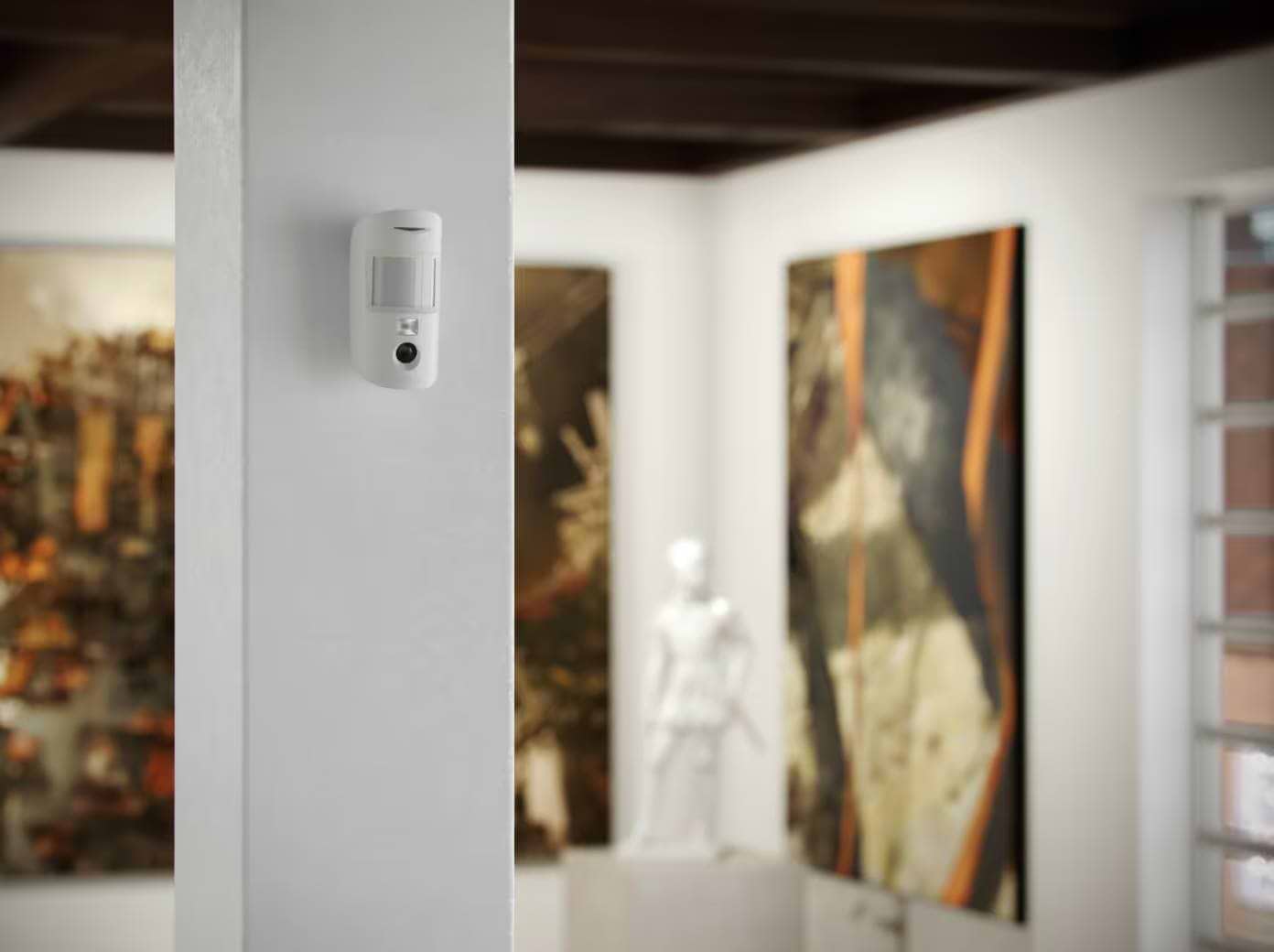 Беспроводной датчик движения Ajax MotionCam PhOD Jeweller (8EU) white (36489.120.WH)