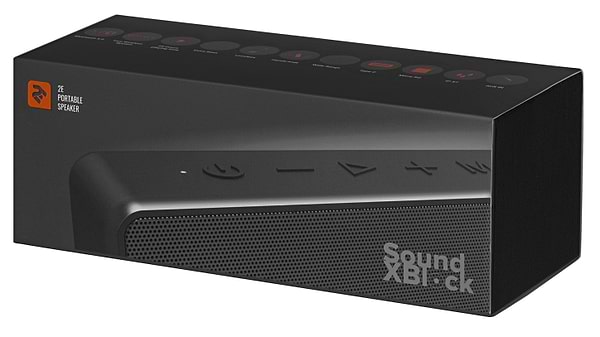 Фото - Портативная акустика 2E SoundXBlock Black (2E-BSSXBWBK)