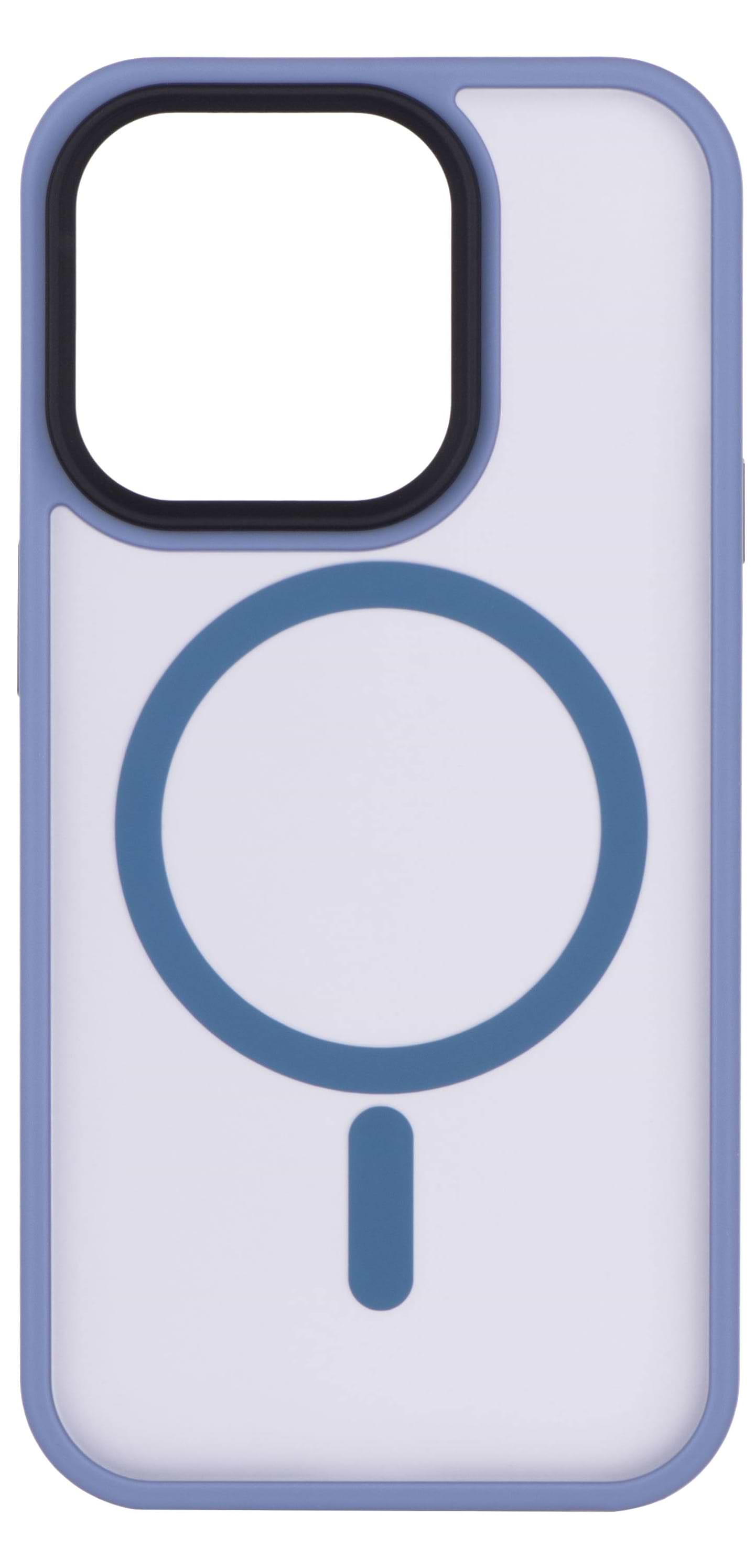 Чехол для смартфона 2E Basic for Apple iPhone 15 Pro Soft Touch MagSafe Cover Light Blue (2E-IPH-15PR-OCLS-LB) - Фото 1
