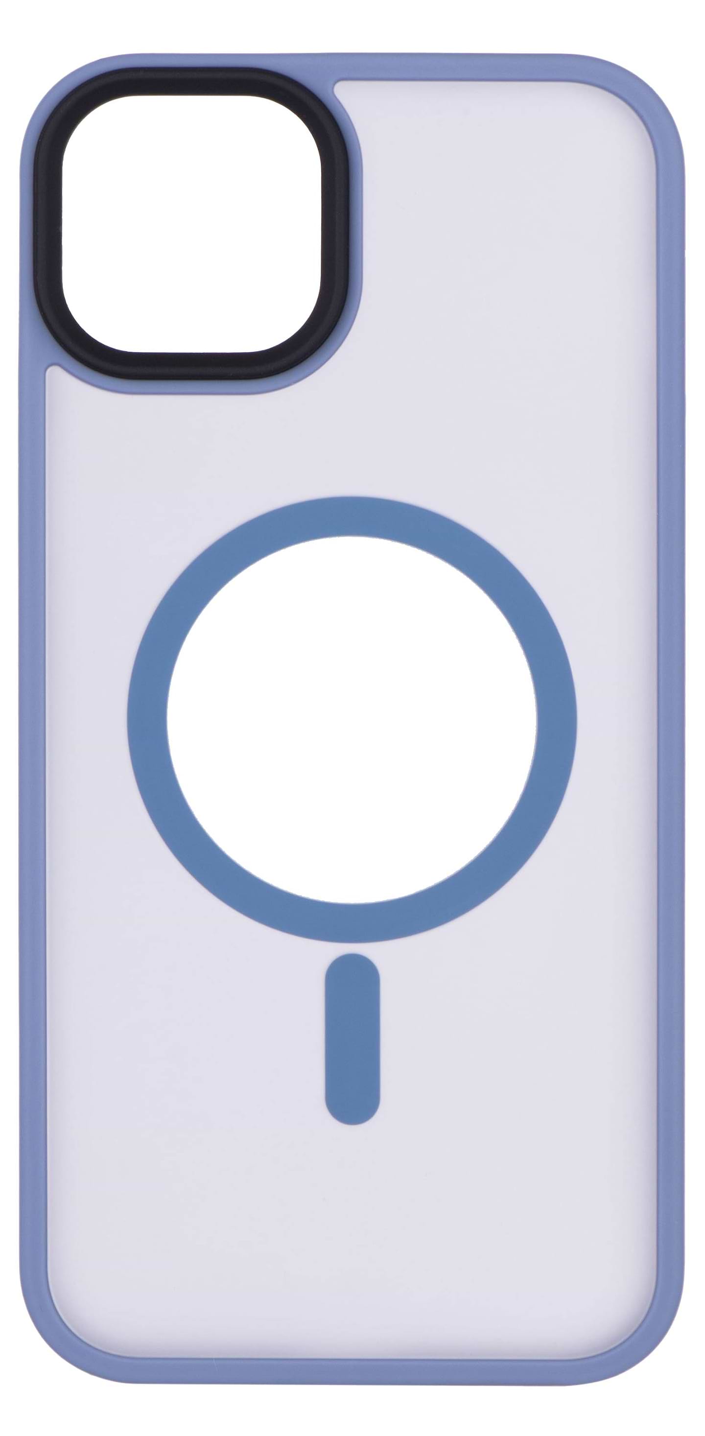 Чехол для смартфона 2E Basic for Apple iPhone 15 Plus Soft Touch MagSafe Cover Light Blue (2E-IPH-15PRM-OCLS-BL) - Фото 1