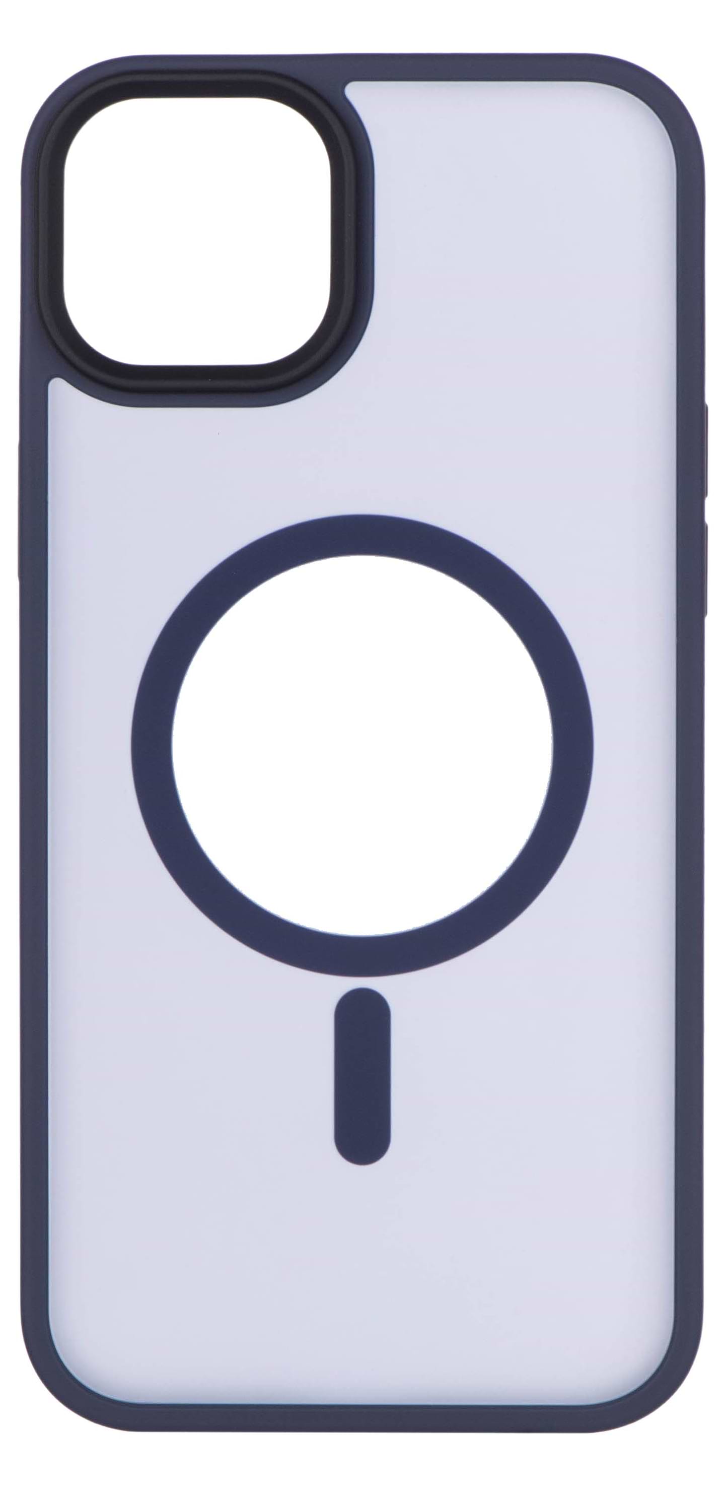 Чехол для смартфона 2E Basic for Apple iPhone 15 Plus Soft Touch MagSafe Cover Dark Blue (2E-IPH-15PRM-OCLS-DL) - Фото 1