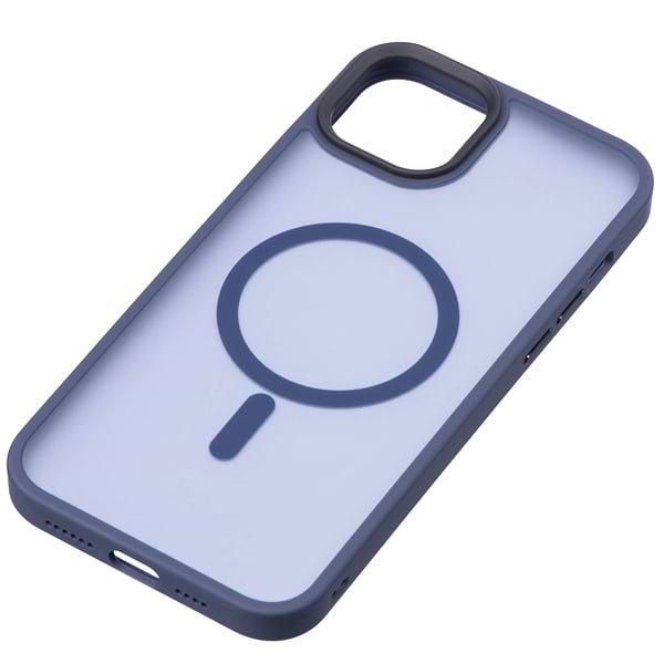 Фото - Чехол для смартфона 2E Basic for Apple iPhone 15 Plus Soft Touch MagSafe Cover Dark Blue (2E-IPH-15PRM-OCLS-DL)
