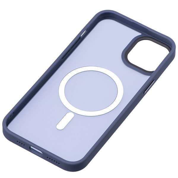 Фото - Чехол для смартфона 2E Basic for Apple iPhone 15 Plus Soft Touch MagSafe Cover Dark Blue (2E-IPH-15PRM-OCLS-DL)