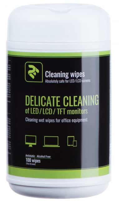 Чистящее средство для оргтехники 2E 100 шт. 10x10 см (2E-SK100WSM)