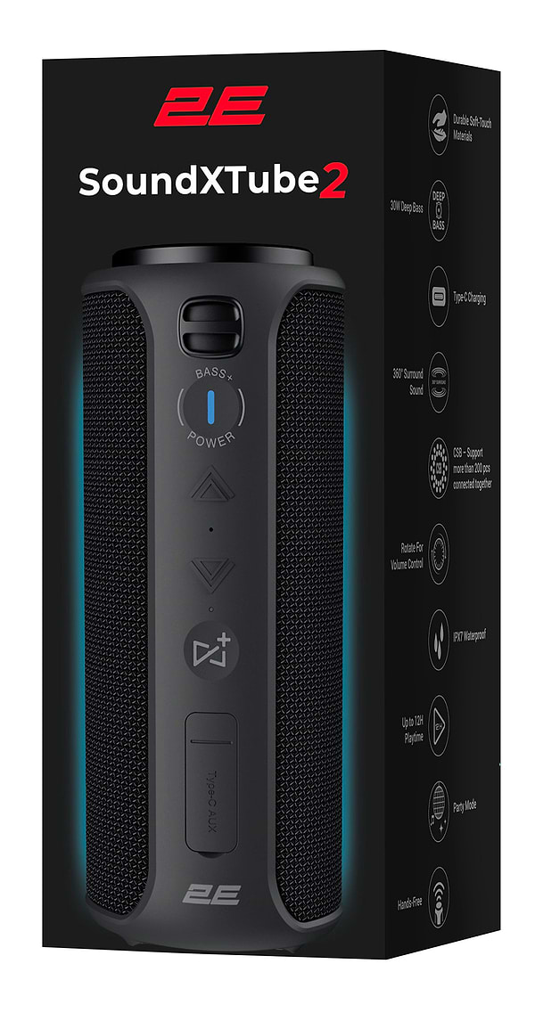 Фото - Портативна акустика 2E 2E-BSSXT2WBK