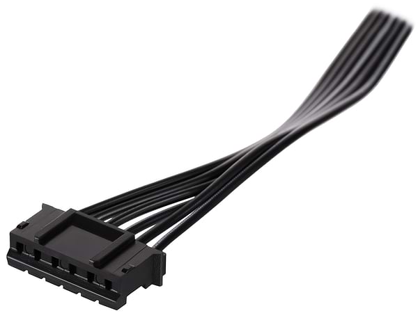 Фото - Корпусний вентилятор 2E GAMING Air Cool Black (ACF1206-ARGB)