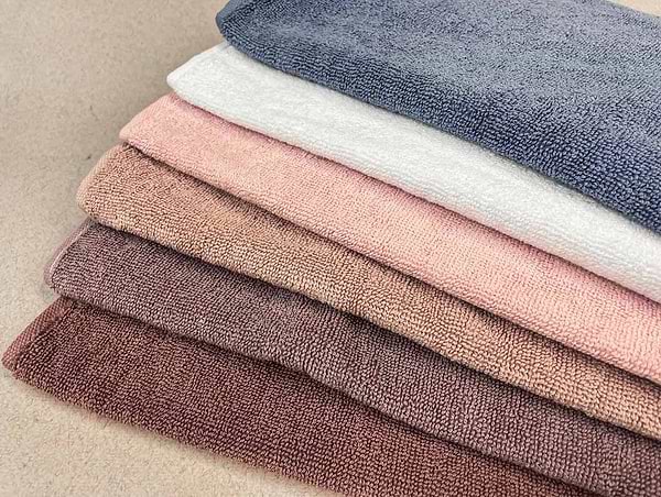 Фото - Рушник банний GM Textile Міладо шоколадний махровий велюр 70х140