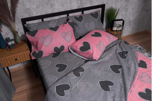 Фото - Комплект постельного белья Moon&Star Бязь Gold Люкс Love 175х210 (MS-820002760)