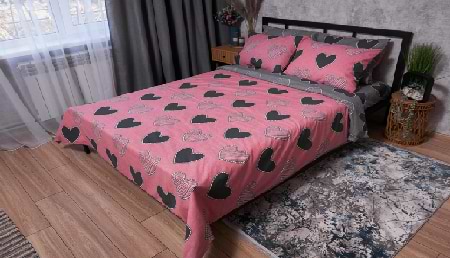 Фото - Комплект постельного белья Moon&Star Бязь Gold Люкс Love 175х210 (MS-820002760)