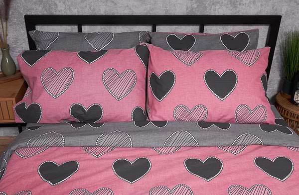 Фото - Комплект постельного белья Moon&Star Бязь Gold Люкс Love 175х210 (MS-820002758)