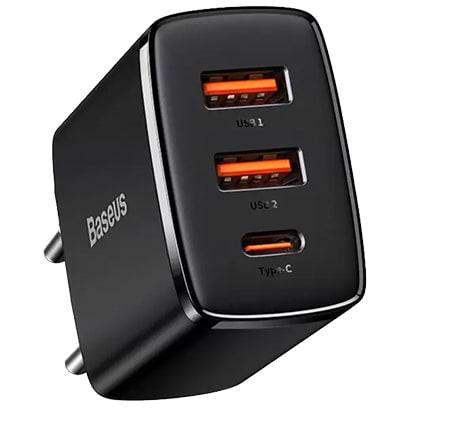 Сетевое зарядное устройство Baseus 3xUSB 20W USB-C+USB-A (CCXJ-E01)