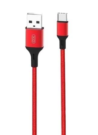 Кабель синхронізації даних XO NB143 Type-c 1m Red (6920680870691)