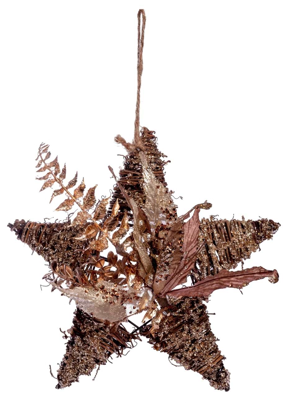 Декор ротанг YES! Fun Зірка 30 см (974571)