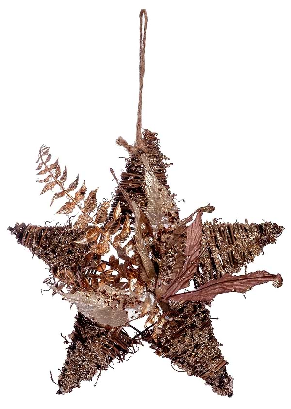 Фото - Декор ротанг YES! Fun Звезда 30 см (974571)