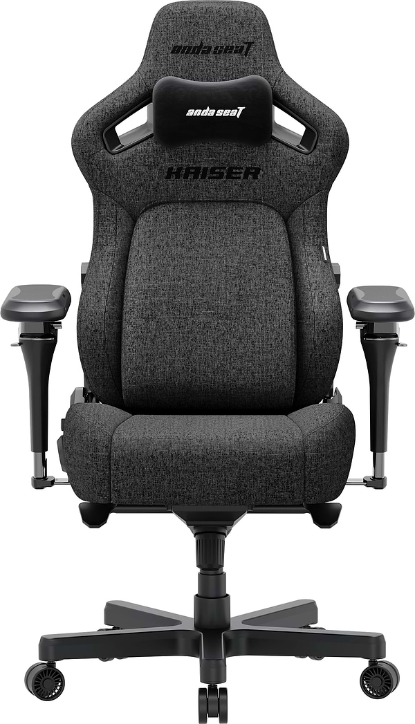Фото - Кресло для геймеров Anda Seat Kaiser 4 V2 Size XL Dark Gray Fabric (AD12YDDC-XLL-20-GB-CF-03)