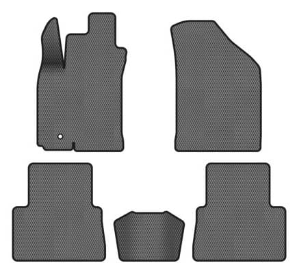 EVA коврики в салон авто EVAtech для Lacetti Chevrolet 2002 1 поколение Htb EU CT32337CV5AV1RGB