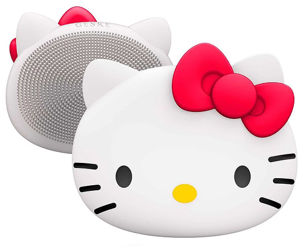 Фото - Щетка для чистки лица GESKE Facial Brush З в 1 by Hello Kitty пудровый (HK000016ST01)