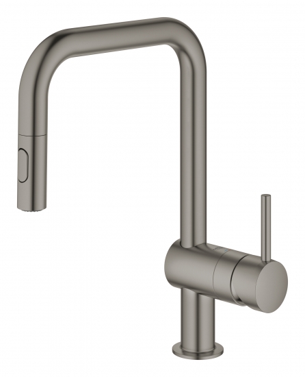 Фото - Смеситель кухонный Grohe Minta Матовый графит (32322AL2)