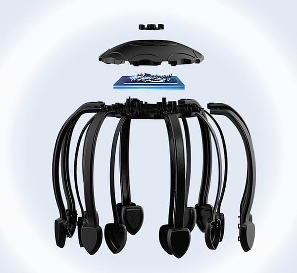 Фото - Масажер для голови Xiaomi YMi Head Massager 4 motor White (Ф32863)