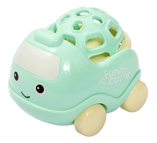 Фото - Погремушка Lindo машинка зеленая (Б 335 м зел)