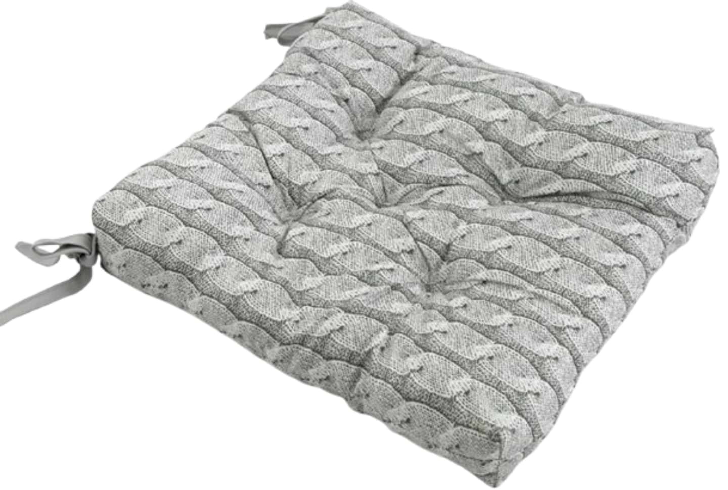 Подушка для стула Руно 337.52_Grey Braid - Фото 1