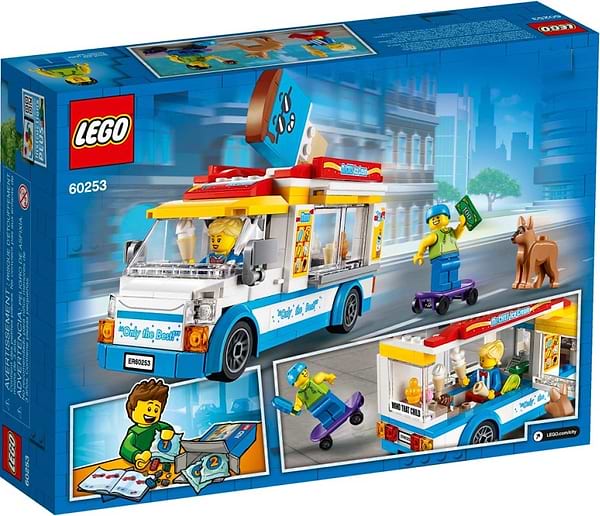 Фото - Конструктор LEGO City Вантажівка морозивника (60253)