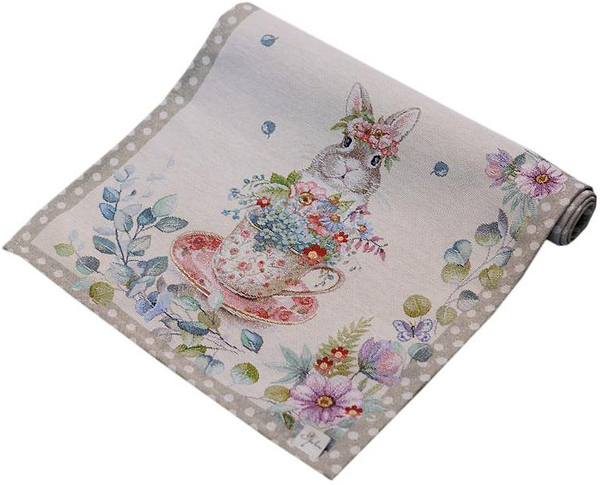 Фото - Скатерть раннер Прованс гобеленовая Очарование 35х100 см (044075)