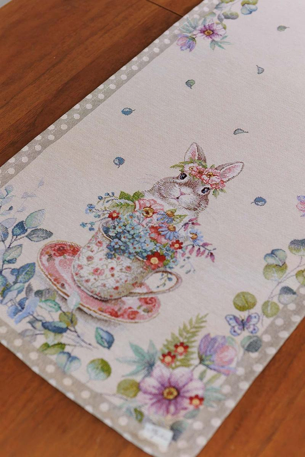 Фото - Скатерть раннер Прованс гобеленовая Очарование 35х100 см (044075)