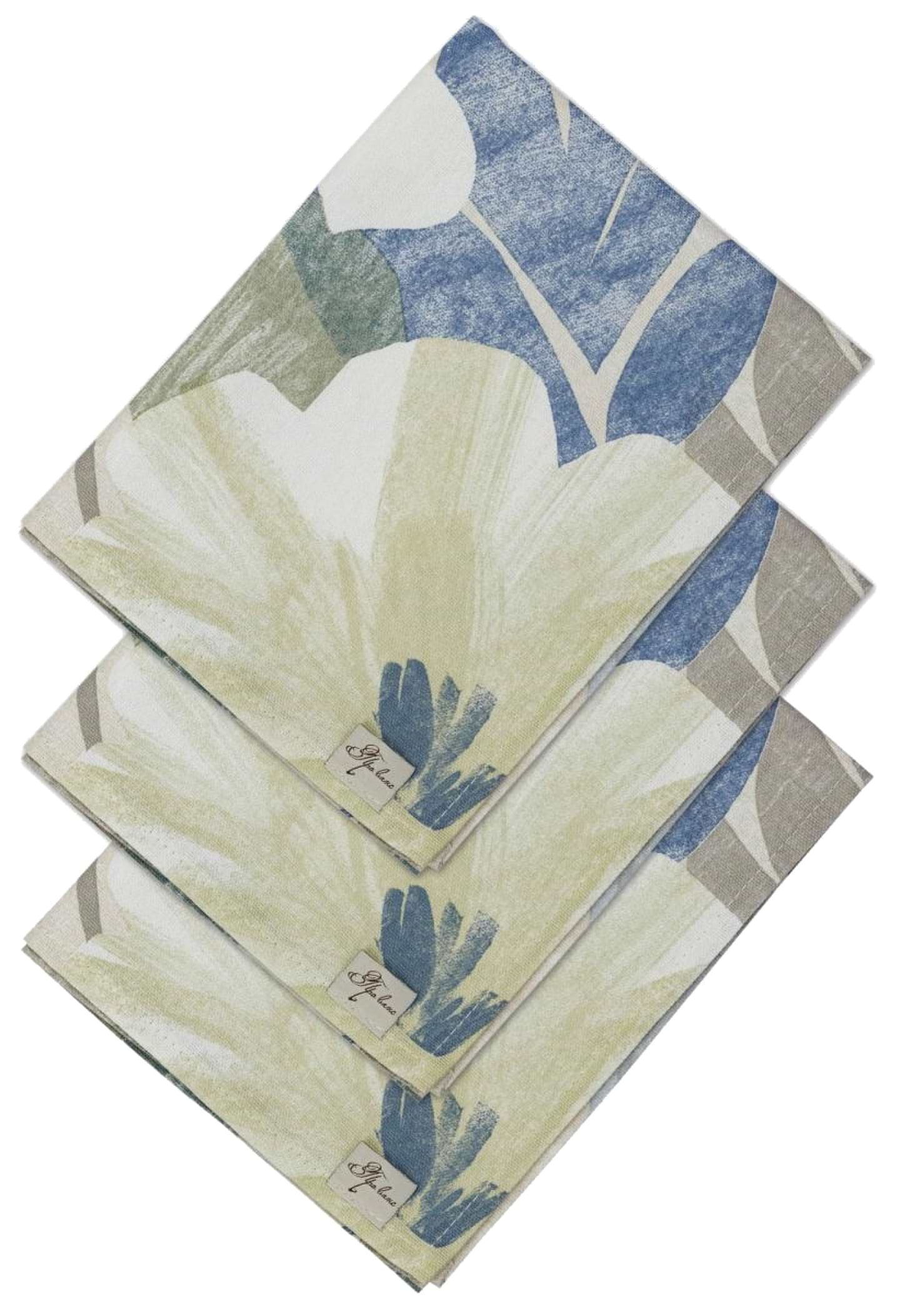 Серветка для сервірування Прованс набір Блакитні Квіти 35х45 см (034974)