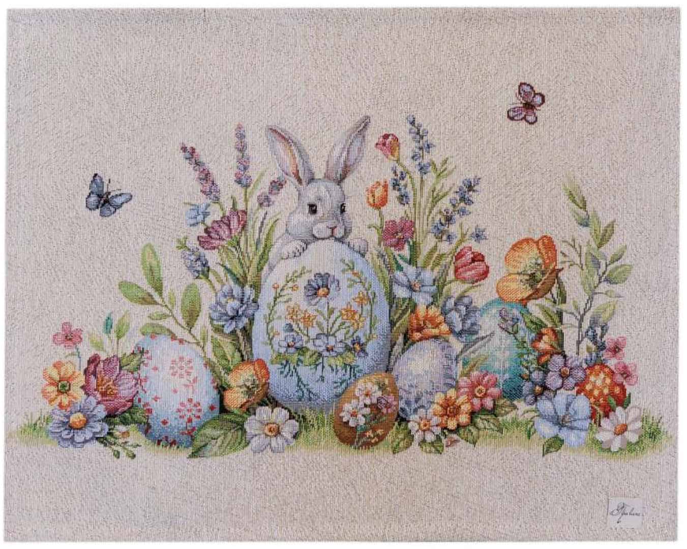 Серветка для сервірування Прованс Великодня гобеленова Суцвіття 35х45 см (044132)