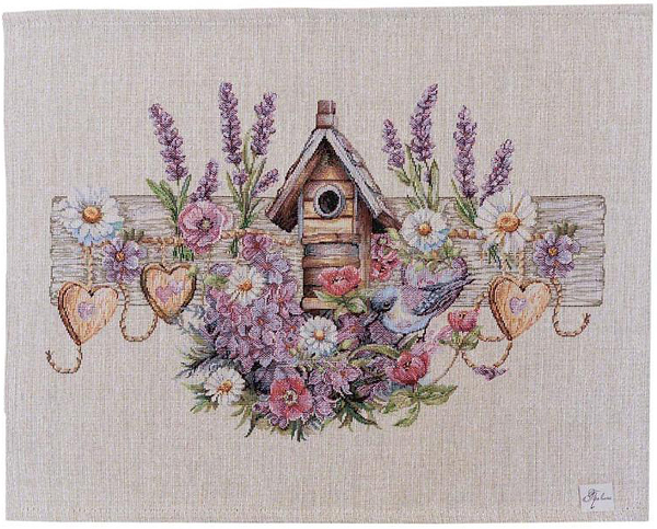 Фото - Салфетка для сервировки Прованс Гобеленовая Лавандовый садик 35х45 см (044140)