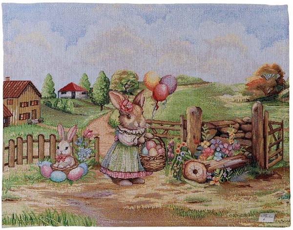 Фото - Серветка для сервірування Прованс Великодня гобеленова Настрій 35х45 см (044146)