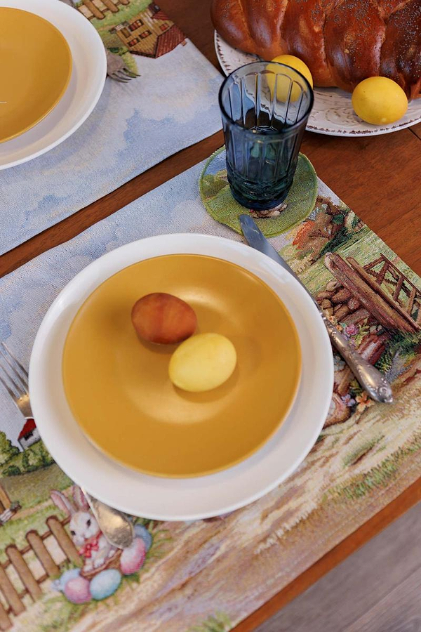 Фото - Серветка для сервірування Прованс Великодня гобеленова Настрій 35х45 см (044146)