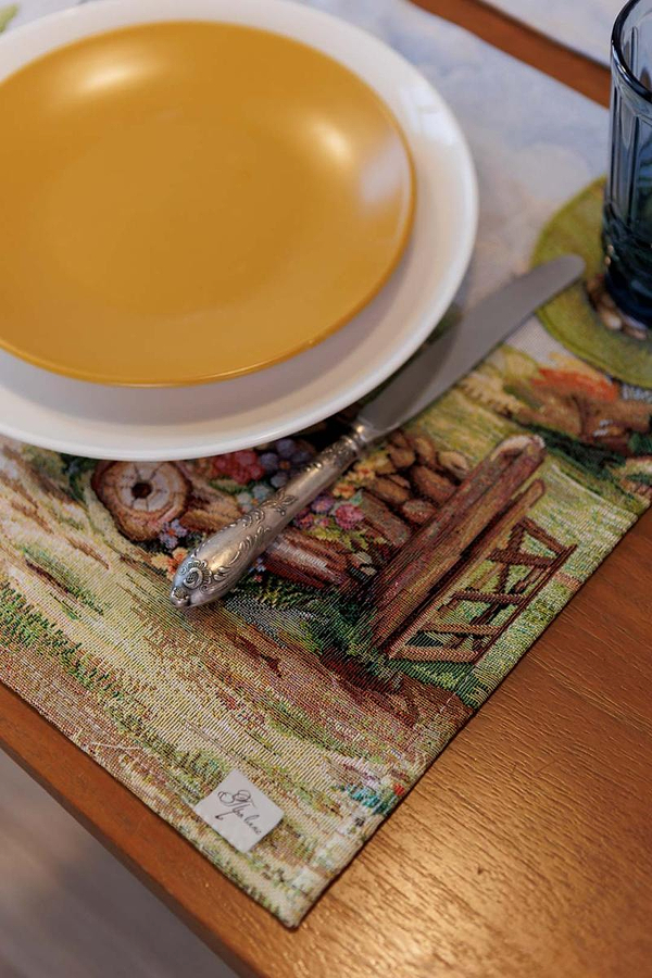 Фото - Серветка для сервірування Прованс Великодня гобеленова Настрій 35х45 см (044146)