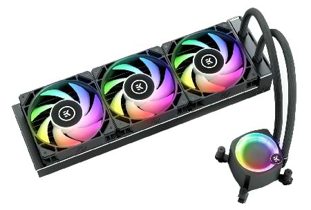 Водяная система охлаждения EKWB EK-Nucleus AIO CR360 Lux D-RGB - Black (3831109851685)