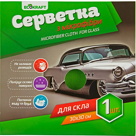 Автомобільна серветка Ecokraft AST15
