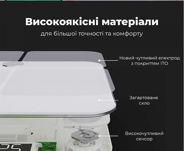 Фото - Смарт-ваги підлогові AENO BS1S (ABS0001S)