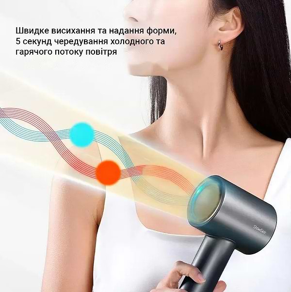 Фото - Фен Xiaomi Showsee A18 Black (Sh-A18-EU)