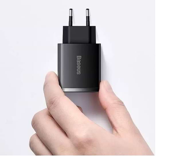 Фото - Сетевое зарядное устройство Baseus 3xUSB 20W USB-C+USB-A (CCXJ-E01)