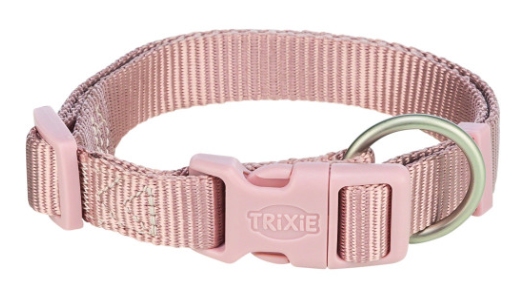 Ошейник для собак Trixie Premiumк M–L 35–55 см 20 мм светло-розовый (4053032671157)
