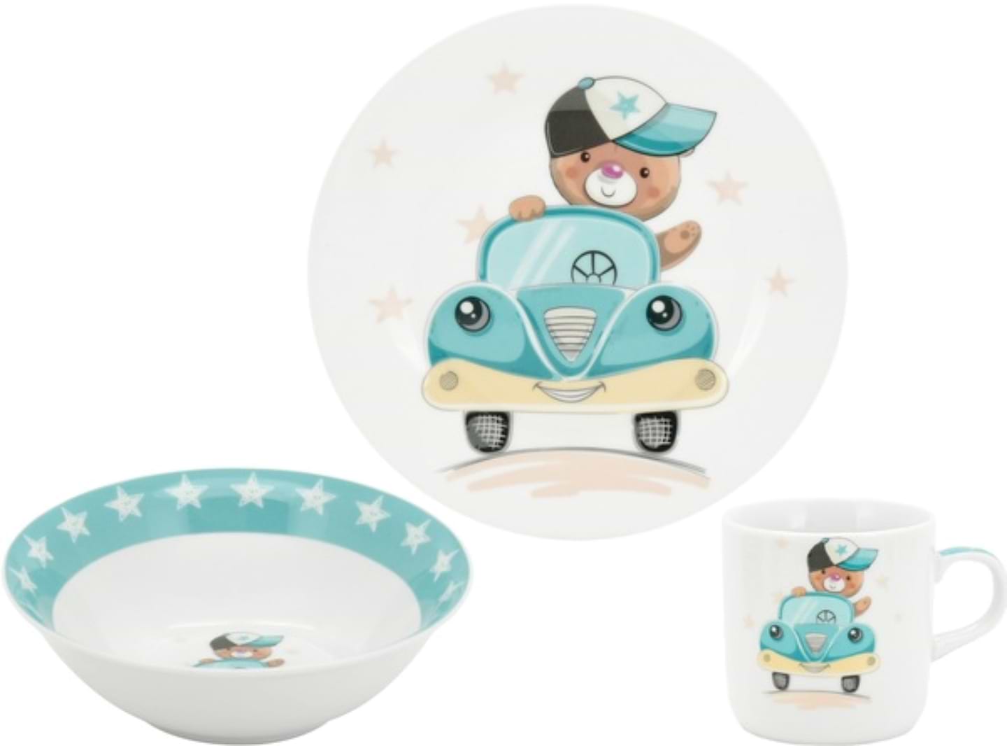 Набір дитячий 3 пр. Limited Edition Little Driver (C672) - Фото 1