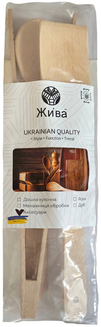 Фото - Поварский набор принадлежностей Жива 3 пр. (PBS3)