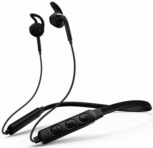 Наушники вкладыши беспроводные Proda Jazz Neckband Sports PD-BN700 Black (PD-BN700-BK) - Фото 1