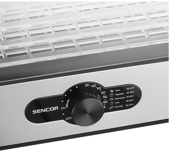 Фото - Сушилка для фруктов и овощей Sencor SFD950SS