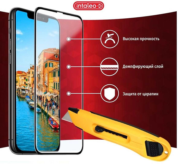 Фото - Захисне скло для смартфону Intaleo Full Glue for Samsung M12 (1283126510403)