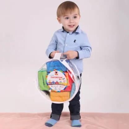 Фото - Брязкальце Macik розвиваюча іграшка" Паровозик" (МС 090602-08)