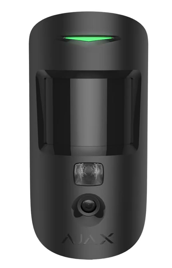 Фото - Бездротовий датчик руху Ajax Motioncam PhOD Jeweller Black (000027928)